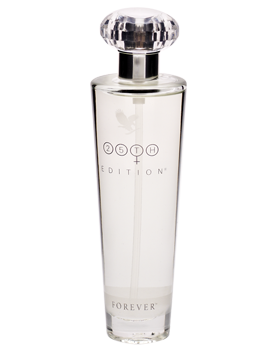 25th Edition for Women EdP has a wonderful feminine fragrance of white flowers with a sensual touch of musk and patchouli.