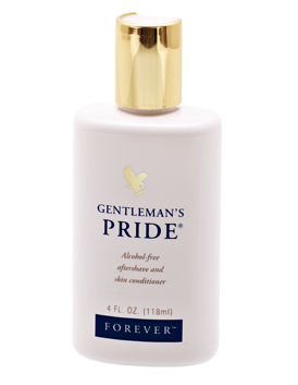 Gentleman’s Pride is a refreshing aftershave lotion with Aloe vera and other ingredients. Smells fresh and soothes the skin.