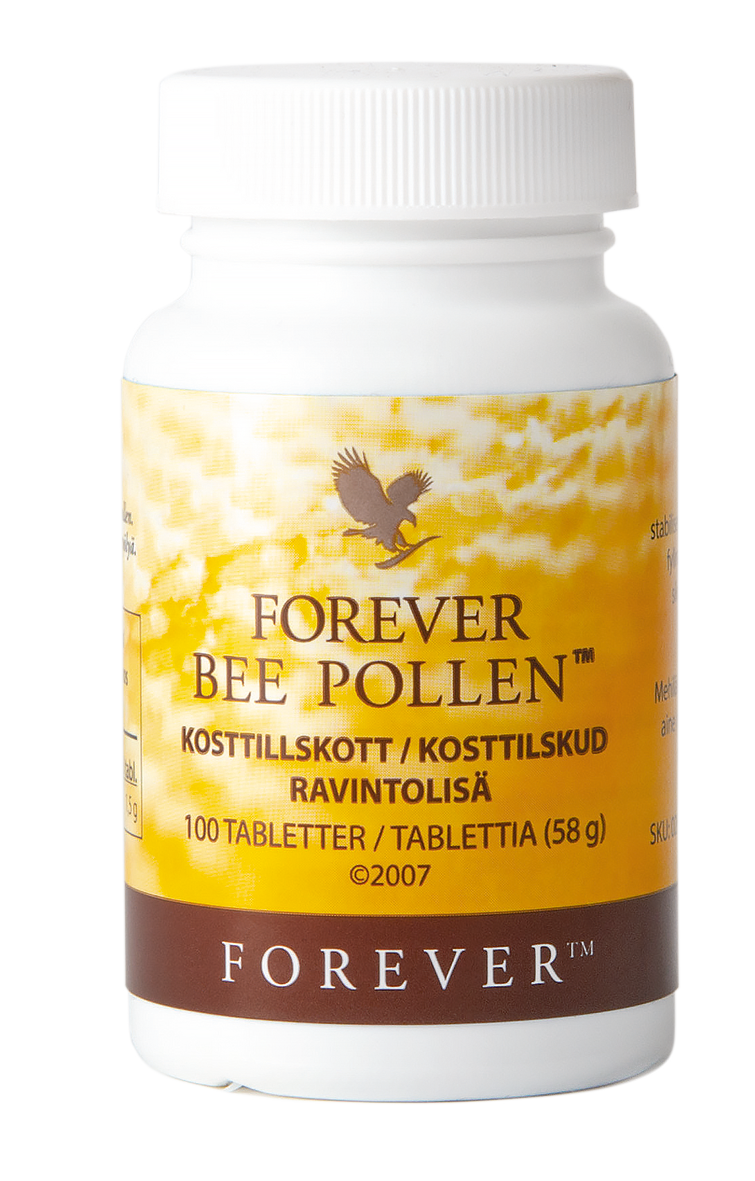 Forever Bee Pollen is an important source of protein for the bee community, and a popular dietary supplement for active humans.